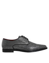 Dolce & Gabbana Silver Polyurethane Derby Formal Dress Shoes -   -  Dolce & Gabbana.